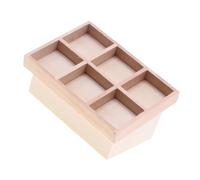 Market Fruit Shelf Miniature Stall Shelf Model Grocery Store Accessories Role Play Supermarket For Market Dolls House Dollhouses Miniature Wood Shelf