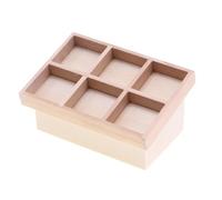 Market Fruit Shelf Stall Shelf Miniature Grocery Store Furniture Model Dolls Houses Accessory Realistic Playset 1:12 Wood Dollhouses Collectibles