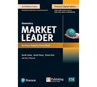 Market Leader 3e Extra Elementary Course Book, eBook, QR, MEL & DVD Pack