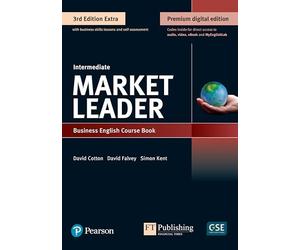 Market Leader 3e Extra Intermediate Course Book, eBook, QR, MEL & DVD Pack