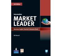 Market Leader 3rd edition Intermediate Teacher's Resource Book for Pack