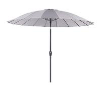 Market Parasol 255 cm BAIA Light Grey