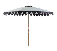 Beliani Market Parasol 270 Cm Isolotto Grey, Grey