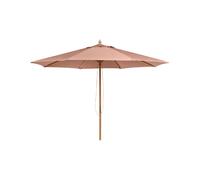 Market Parasol 270 cm TOSCANA Brown