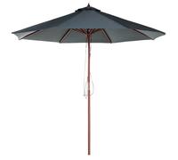 Market Parasol 270 cm TOSCANA Dark Grey