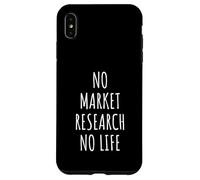 Market Research Lover Men Women Kids Marketer Marketing Case for iPhone XS Max
