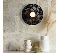 MARKET SET Ariane wall light, Ø 40 cm black