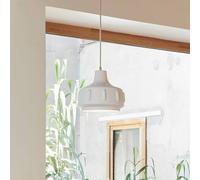 MARKET SET Jimmy hanging light, Ø 25 cm, white, ceramic