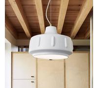 MARKET SET Jimmy hanging light, Ø 38 cm, white, ceramic