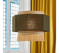 MARKET SET Marrakech pendant light, 60x46cm, khaki