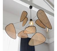 MARKET SET Screen XL pendant light, 60 cm, natural, rattan