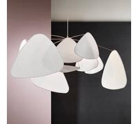 MARKET SET Screen XL pendant light, 60 cm, white, paper