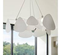MARKET SET Screen XXL pendant light, 90 cm, white, paper