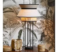 MARKET SET Singapore DBL table lamp, nude