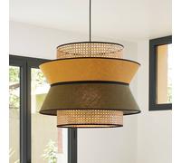 MARKET SET Singapore XL pendant light, khaki/curry