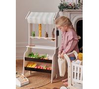 Market Stall + Fruit & Vegetables in Bulk, in FSC® Wood beige