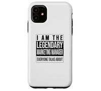 Marketing-Analyst Birthday born Marketing Manager Case for iPhone 11