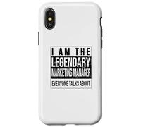 Marketing-Analyst Birthday born Marketing Manager Case for iPhone X/XS