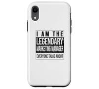 Marketing-Analyst Birthday born Marketing Manager Case for iPhone XR