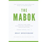 Marketing Architecture Body of Knowledge™: Volume III: Installing and Governing Marketing Architecture™ (The Marketing Architecture Book of Knowledge (MABOK™) Series)