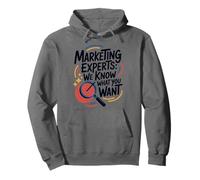 Marketing Experts We Know What You Want, Market Specialist Pullover Hoodie
