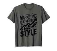 Marketing is Strategy with Style, Marketer Market Specialist T-Shirt
