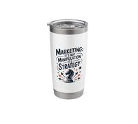 Marketing It's Not Manipulation It's Strategy, Marketer Stainless Steel Insulated Tumbler