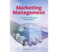 Marketing Management: A relationship approach