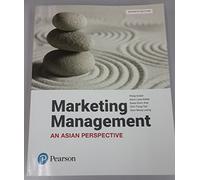 Marketing Management, An Asian Perspective