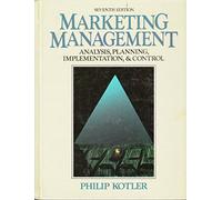 Marketing Management: Analysis, Planning, Implementation and Control