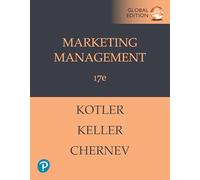Marketing Management -- Global Edition