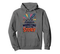 Marketing Sells The Story, Marketer Market Specialist Pullover Hoodie