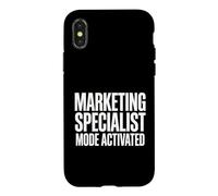 Marketing Specialist Mode Activated Digital Advertising Case for iPhone X/XS
