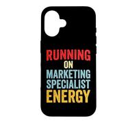Marketing Specialist Running On Energy Digital Marketing Case for iPhone 16