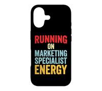 Marketing Specialist Running On Energy Digital Marketing Case for iPhone 17