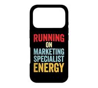 Marketing Specialist Running On Energy Digital Marketing Case for iPhone 17 Pro