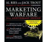Marketing Warfare: 20th Anniversary Edition: Authors' Annotated Edition by Al Ries (1-Dec-2005) Hardcover