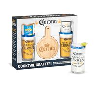 Marketplace Brands Corona Beer 5 pc. Cocktail Crafter Set w/Two Glasses and Rimming Board
