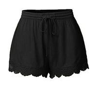 Marketplace UK Clearance Walking Shorts for Women Shorts Sport Lace Size Plus Rope Pants Yoga Women Leggings Fashion Trousers Tie Pants Baggy Cotton Shorts Women Baggy Running Shorts Women