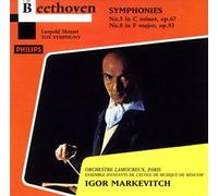 Markevitch & Lamoureux O - Beethoven: Sym 5 & 8/l. Mozart: T