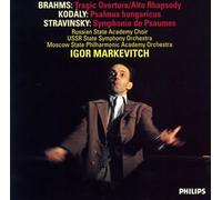Markevitch & Ussr State So - Brahms: Tragic Overture/Alto Rh