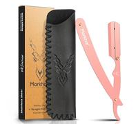 MARKHOR® Rose Gold - Cut Throat Razors for men, Premium Quality Straight Razors for Men - Professional Barber Razor, Straight Edge Razors