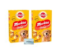 Markies 500g Bundle of 2 - Crunchy Biscuits with Succulent Flavors, Perfect for Playtime - Pedigree