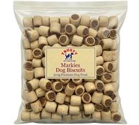 Markies Dog Biscuits 500g | Crunchy Dog Biscuit with Meaty Centre | Training Treats for Dogs | Dog Treats for Small Dogs, Medium & Seniors | Dog Biscuits & Snacks | by Trusty Pet Supplies
