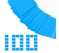 Marking Flags - 100 Pcs Orange Yard Flags For Lawn | Warning Signs For Construction Investigation, Irrigation Properties Mapping, Outdoor Dog Training