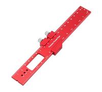 Marking gauge, metal marker, steel ruler, speed marker, metal ruler, combination angle for marking 45° and 90°, scribing tool with extra strong stainless steel ruler, 300 mm for woodworking, crafts