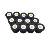Marking Hot Ink Roller, Hot Stamp Coder Ink Roll for MY380F DK1000 DK1100 Coding Sealing Machine 12/24pcs(12pcs 36 X 32,Medium Temperature)