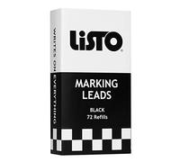Marking Pencil Refill, for 1620, 72 Sticks/BX, Black, Sold as 1 Box