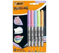 Bic Permanent Markers, 5 each