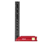 Marking Ruler Woodworking - Measuring Tool Woodworking Ruler - Precision Multifunctional, Aluminum Alloy Carpenter Tools for Marking & Measuring